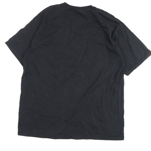 Russell Europe Men’s Black Band T-Shirt XL