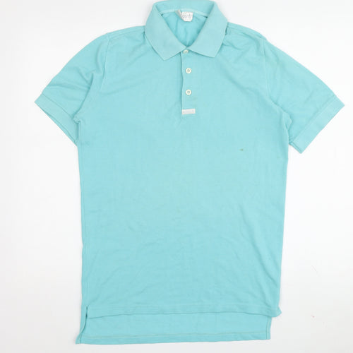 Adidas Unisex Blue Cotton Polo Shirt M Casual