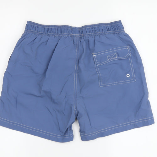 Kangaroo Poo Boys Blue Utility Shorts 11-12 with Pockets
