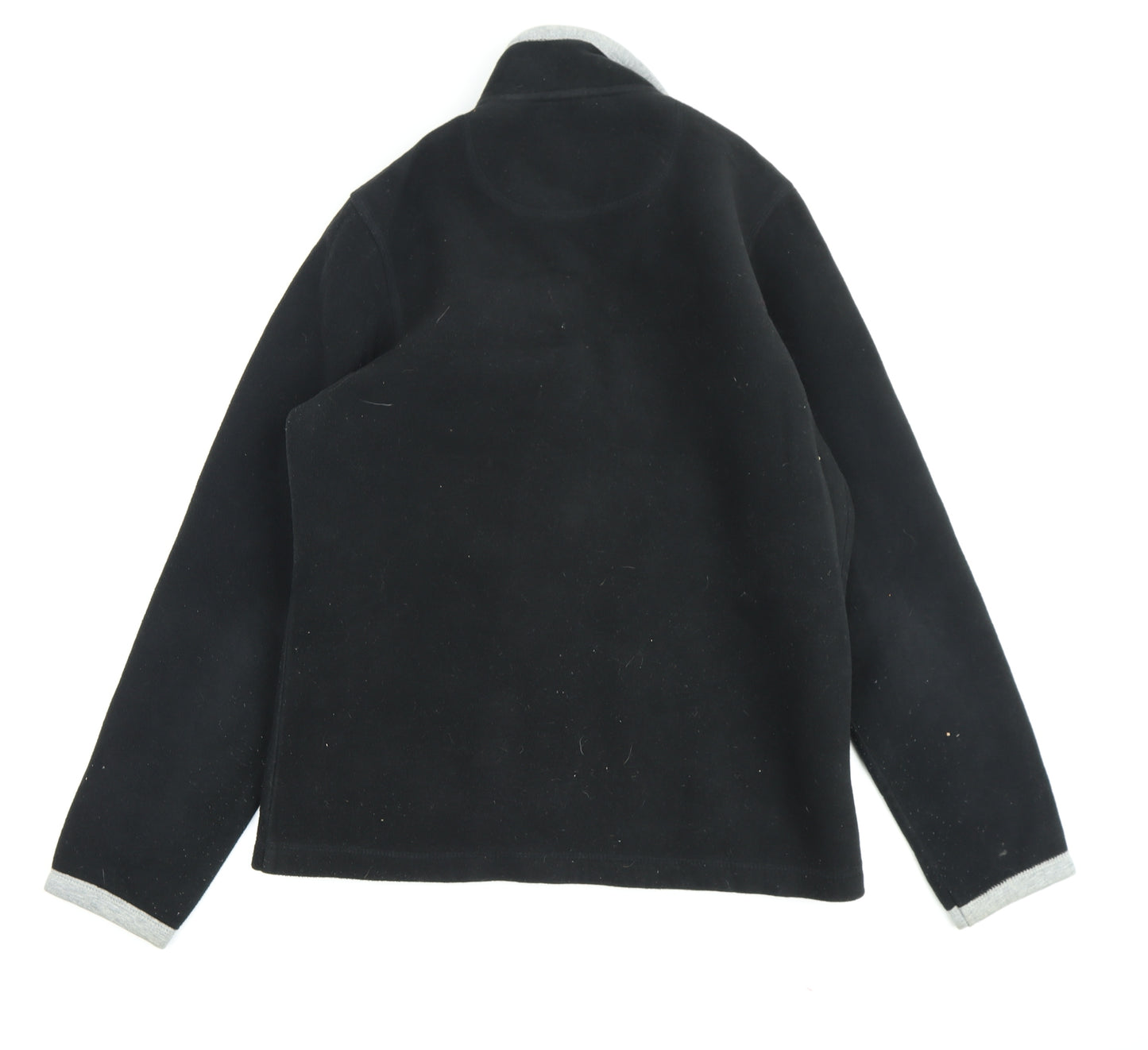 B.C. Clothing Women's Black Fleece Mid-Length Jacket M