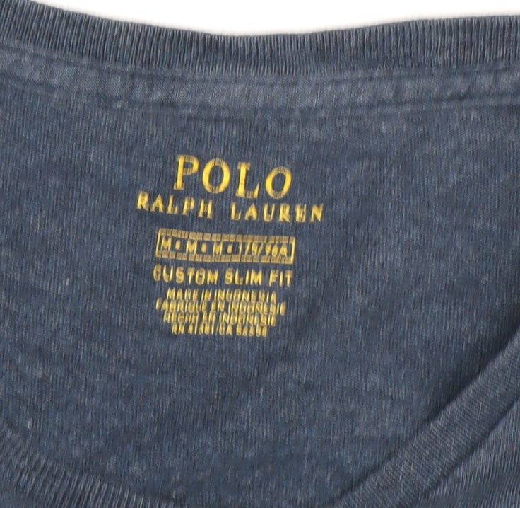 Ralph Lauren Men's Blue Slim Fit T-Shirt, M