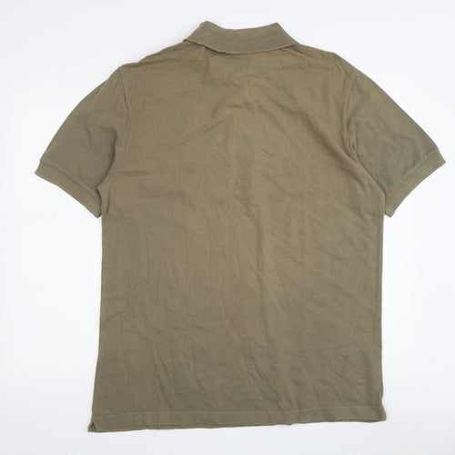 Lacoste Men's Brown M Polo Shirt Casual Classic