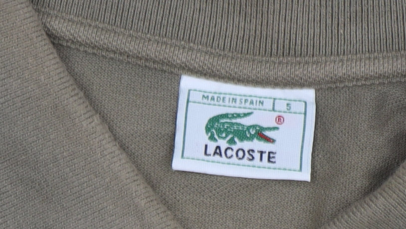 Lacoste Men's Brown M Polo Shirt Casual Classic