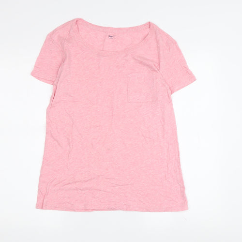 Gap Pink Women's Regular Fit T-Shirt, Size S