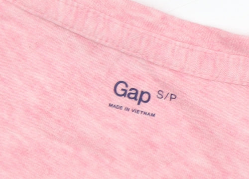 Gap Pink Women's Regular Fit T-Shirt, Size S