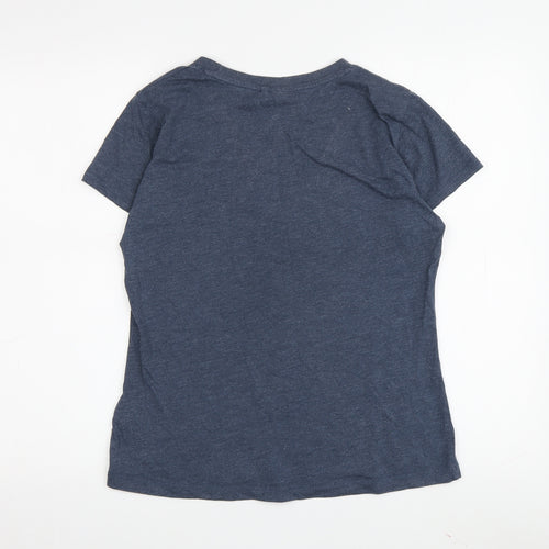 Lee Cooper Women's Blue Floral T-Shirt, Size 12