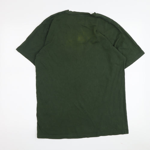 Vans Men's Green Classic Fit T-Shirt, Size M