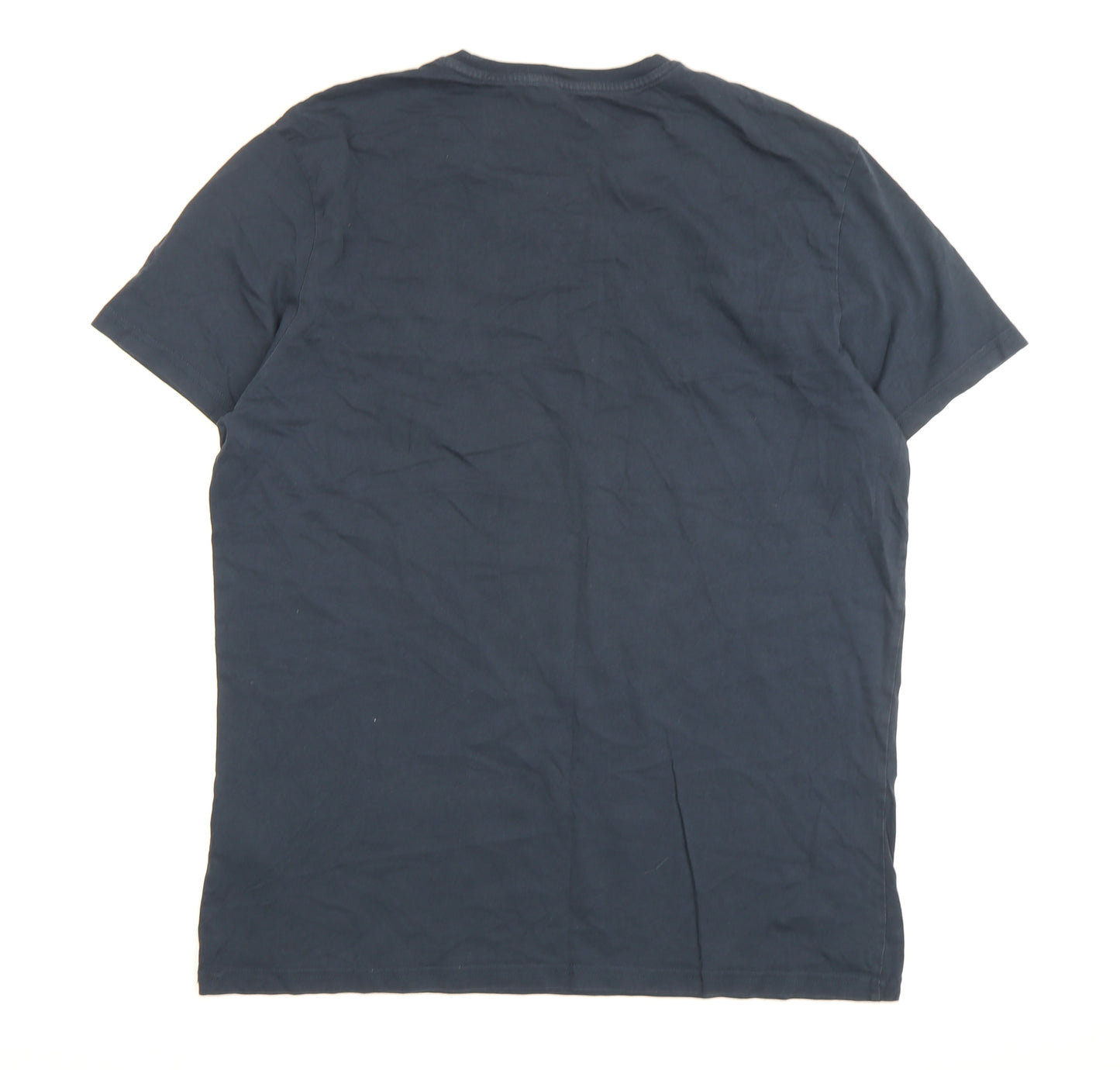 Timberland Men's Blue Graphic Print T-Shirt L