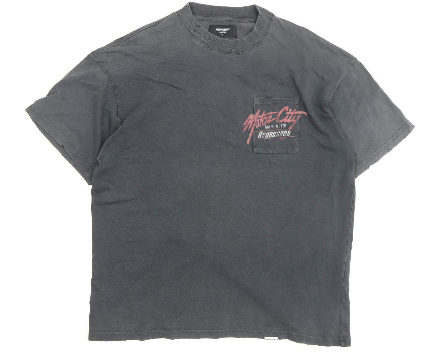 Represent Men's Black Graphic Print T-Shirt, Size M