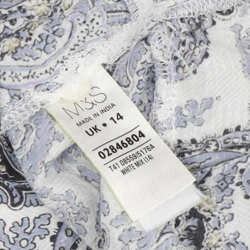 Marks and Spencer Women's Paisley Blouse