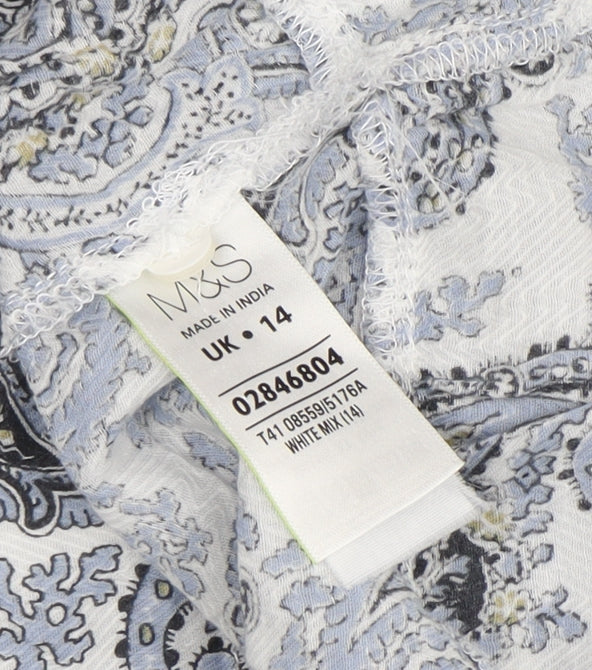 Marks and Spencer Women's Paisley Blouse