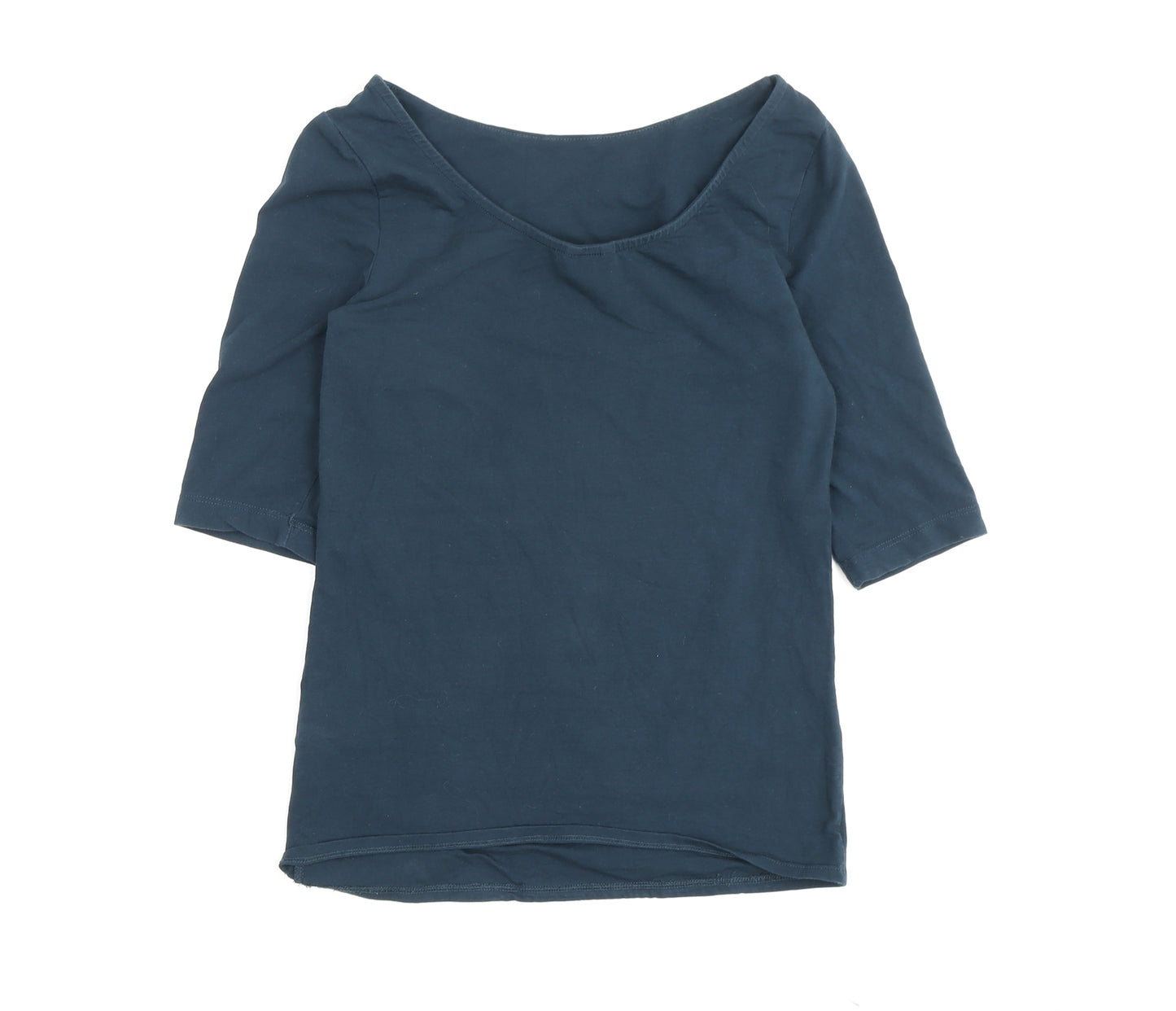 Jigsaw Women's Blue Basic T-Shirt, Size S