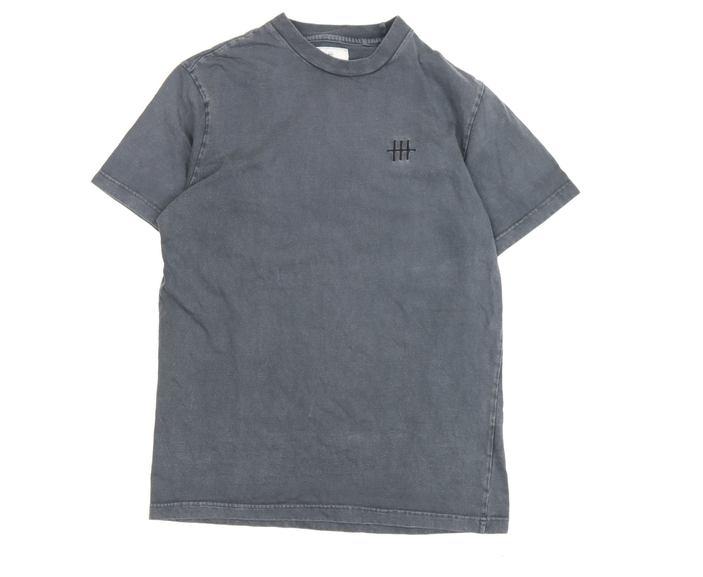 Johnny Szymanski Men's Grey M Crew Neck T-Shirt Solid