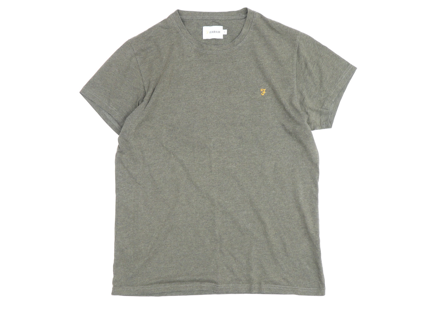 Farah Men’s Green Crew Neck Short Sleeve T-Shirt M