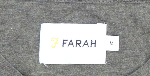 Farah Men’s Green Crew Neck Short Sleeve T-Shirt M
