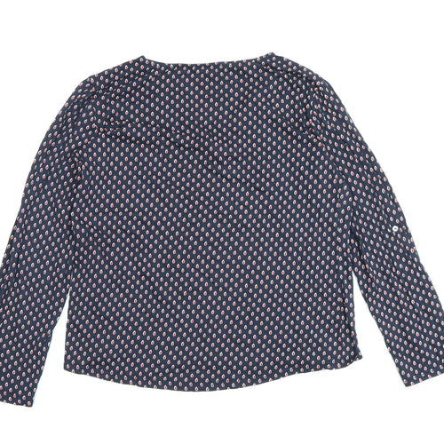 Tom Tailor Women's Multicoloured Geometric Blouse, Size S