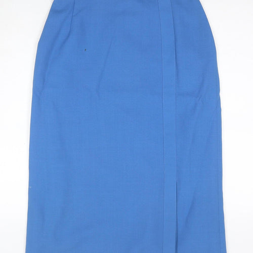 Jacques Vert Women's Blue Long Pencil Skirt Size 14