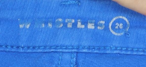 Whistles Women's Blue Skinny Jeans Size 26