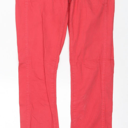 G-Star Women's Red Slim Tapered Jeans Size 27