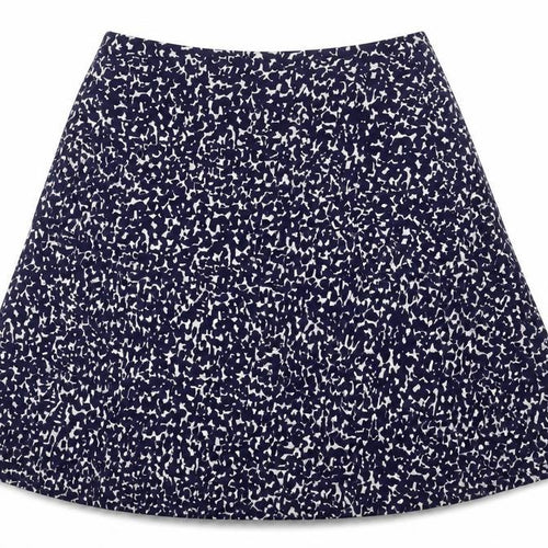 Joules Women’s Blue A-Line Skirt - 2XS, Viscose Blend