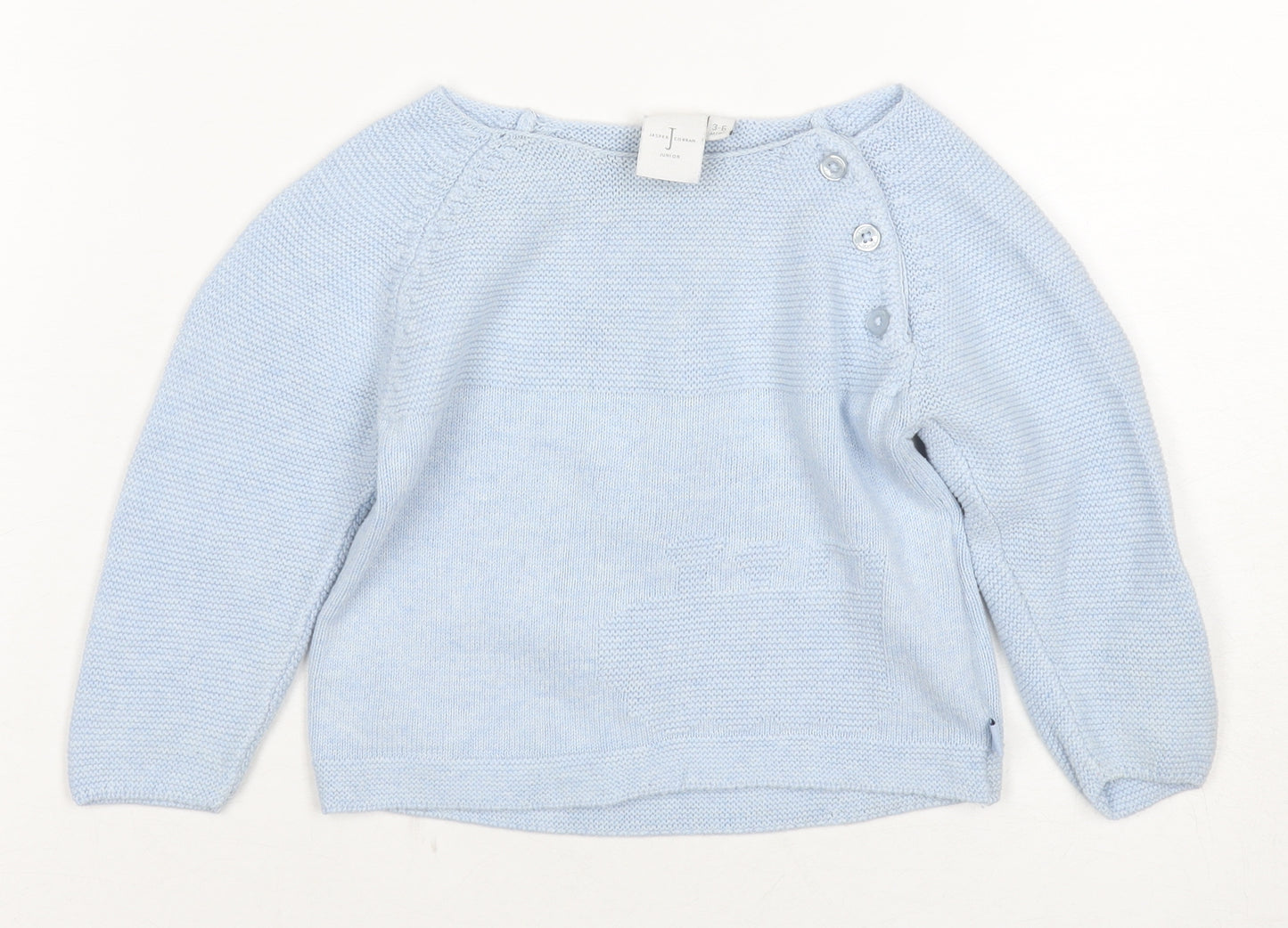 Jasper Conran Blue Unisex Baby Jumper 3-6 Months Pullover