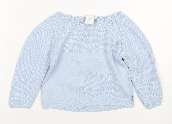 Jasper Conran Blue Unisex Baby Jumper 3-6 Months Pullover