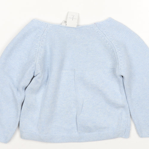 Jasper Conran Blue Unisex Baby Jumper 3-6 Months Pullover