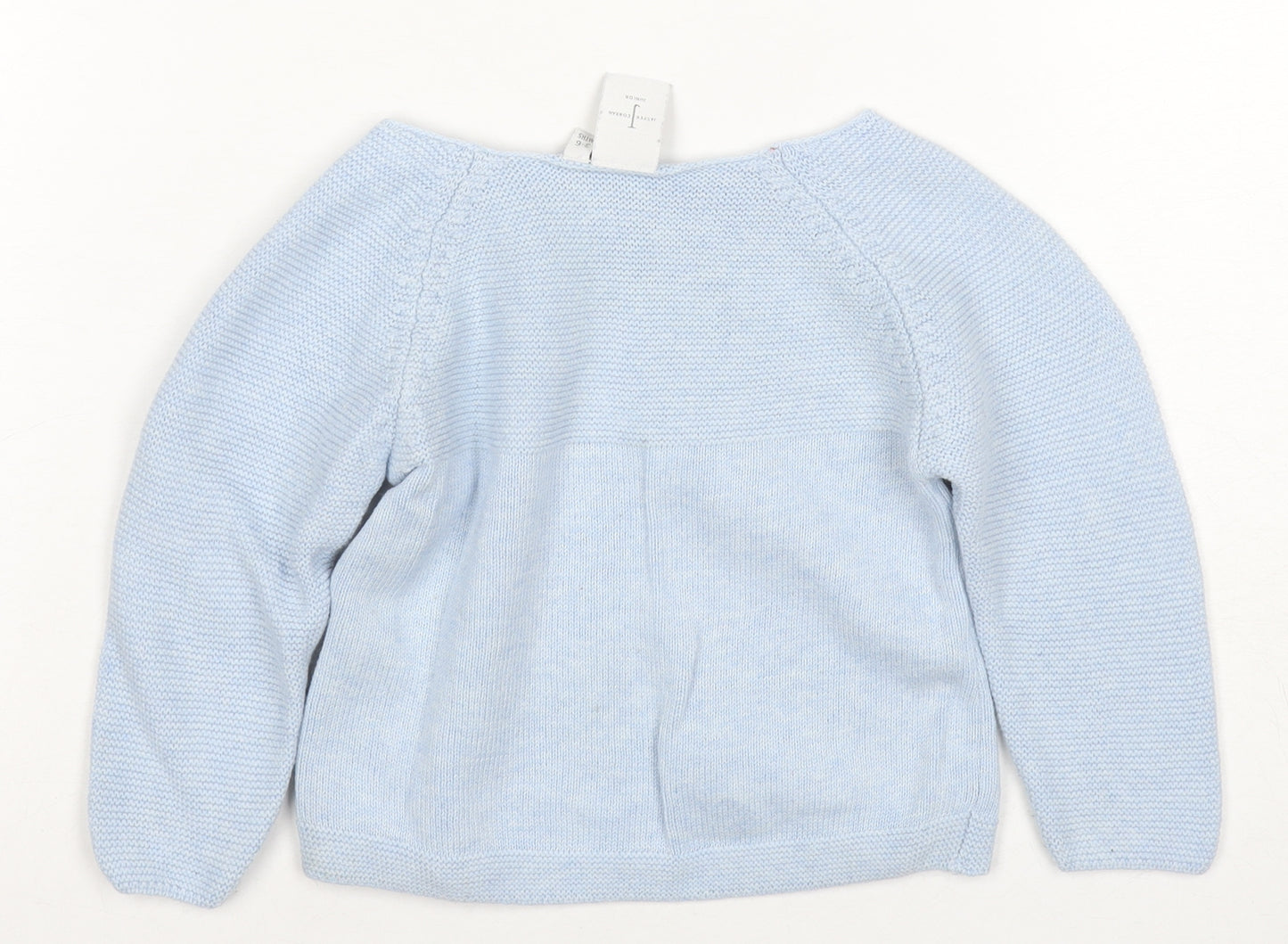 Jasper Conran Blue Unisex Baby Jumper 3-6 Months Pullover