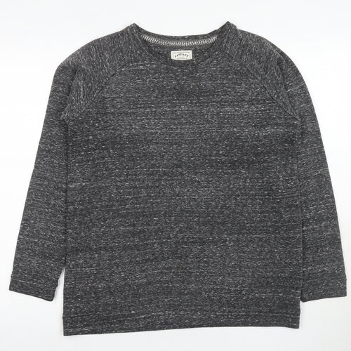 FatFace Women Grey Sweater, Size 10, Cotton Blend