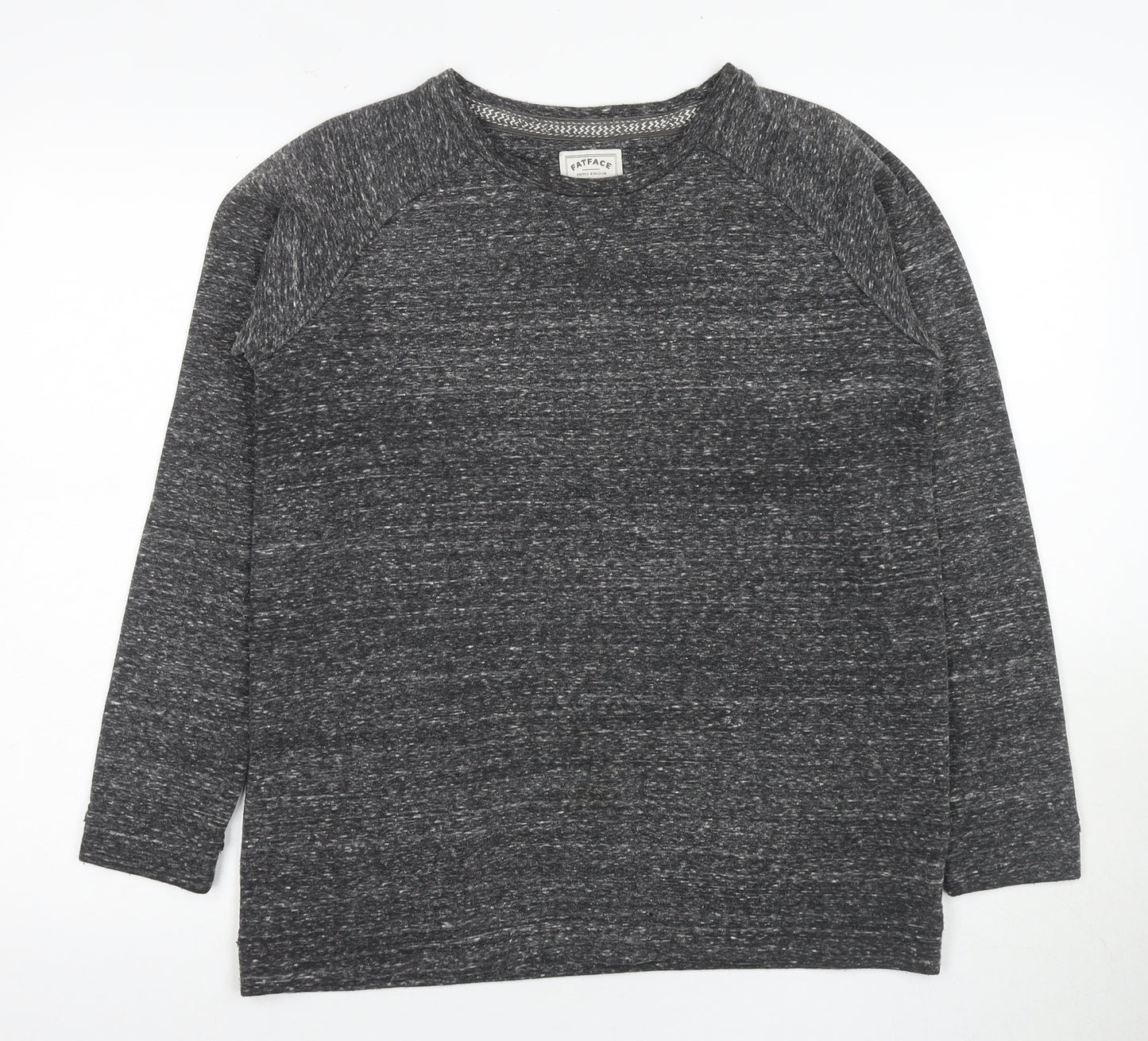 FatFace Women Grey Sweater, Size 10, Cotton Blend