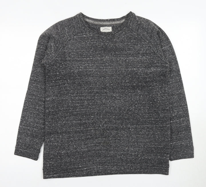 FatFace Women Grey Sweater, Size 10, Cotton Blend