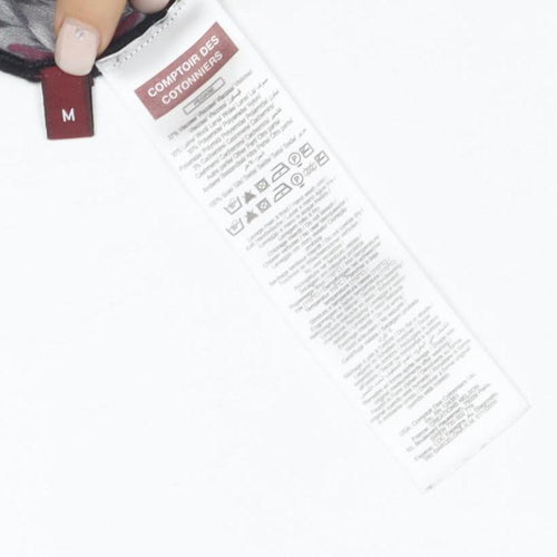 Desigual Women's Black Multicoloured Blouse M