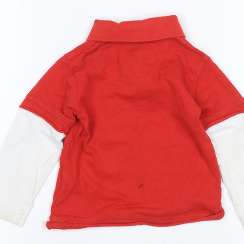 Designers Debenhams Baby Red Polo Shirt, 12-18 Months