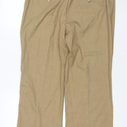 Laura Ashley Women's Beige Dress Pants UK 16