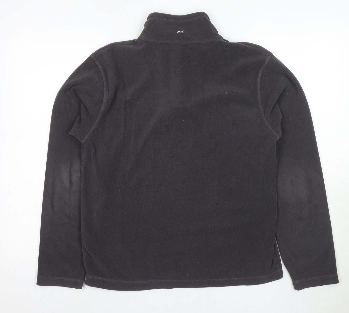 Regatta Men's Black 1/4 Zip Fleece Sweatshirt S