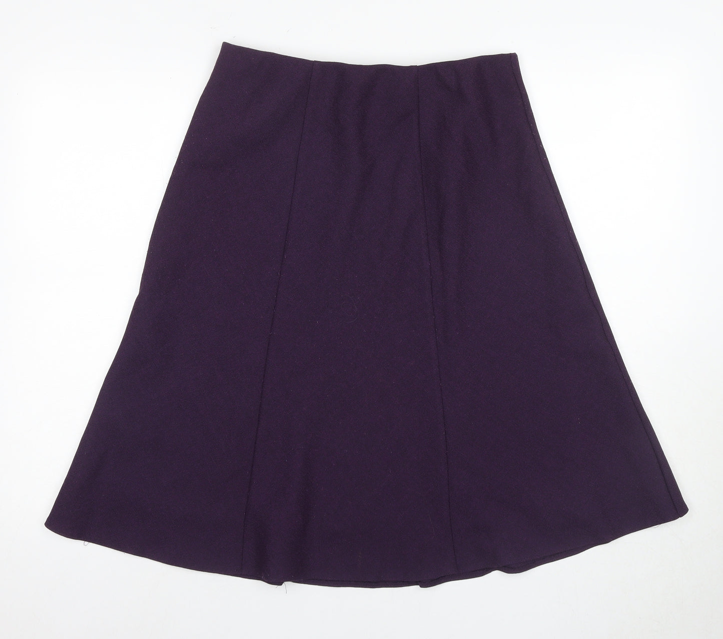 Honor Millburn Women's Purple A-Line Skirt, Size 12