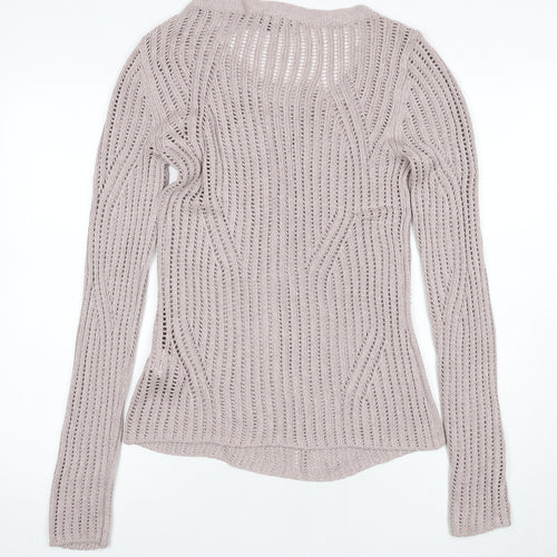 Armani Exchange Women's Beige Pullover Jumper L