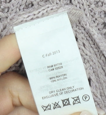 Armani Exchange Women's Beige Pullover Jumper L