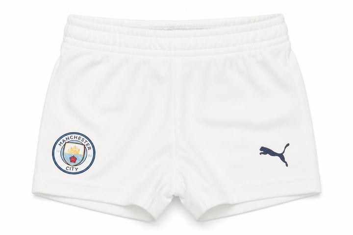 Puma White Unisex Baby Shorts 6-9 Months Sports Activewear