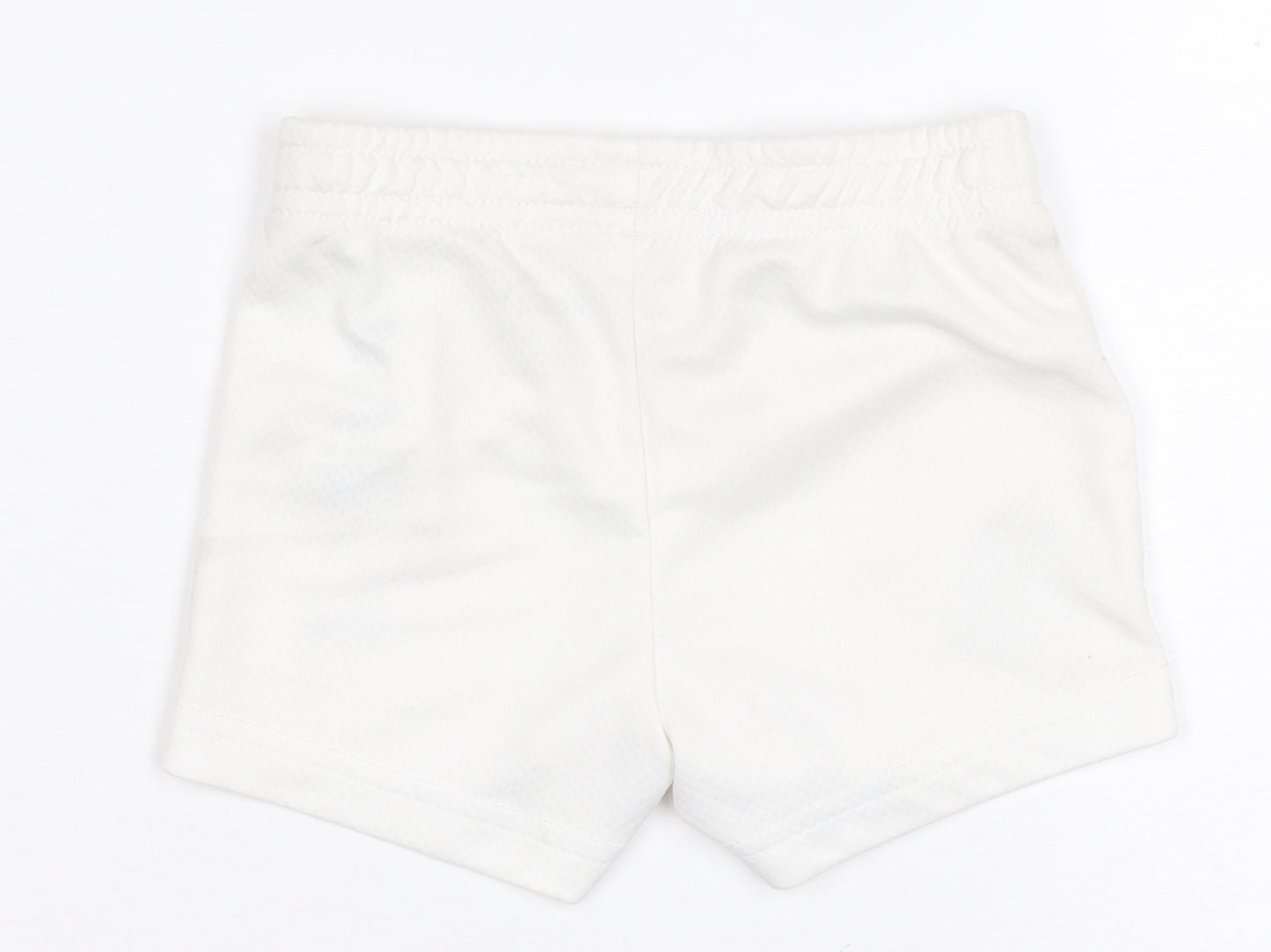 Puma White Unisex Baby Shorts 6-9 Months Sports Activewear