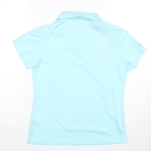 Adidas Boys Blue Polo Shirt XL, Solid Casual Wear