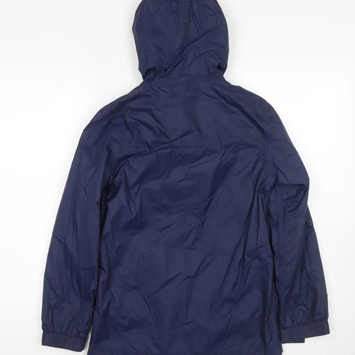 Mountain Warehouse Boys Blue Rain Coat 13 Years Waterproof