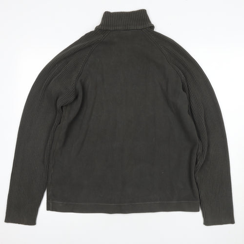 Hugo Boss Men's Green Full Zip Sweatshirt L