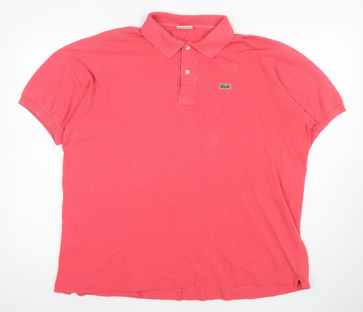 Lacoste Men's Pink 4XL Polo Shirt
