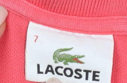 Lacoste Men's Pink 4XL Polo Shirt
