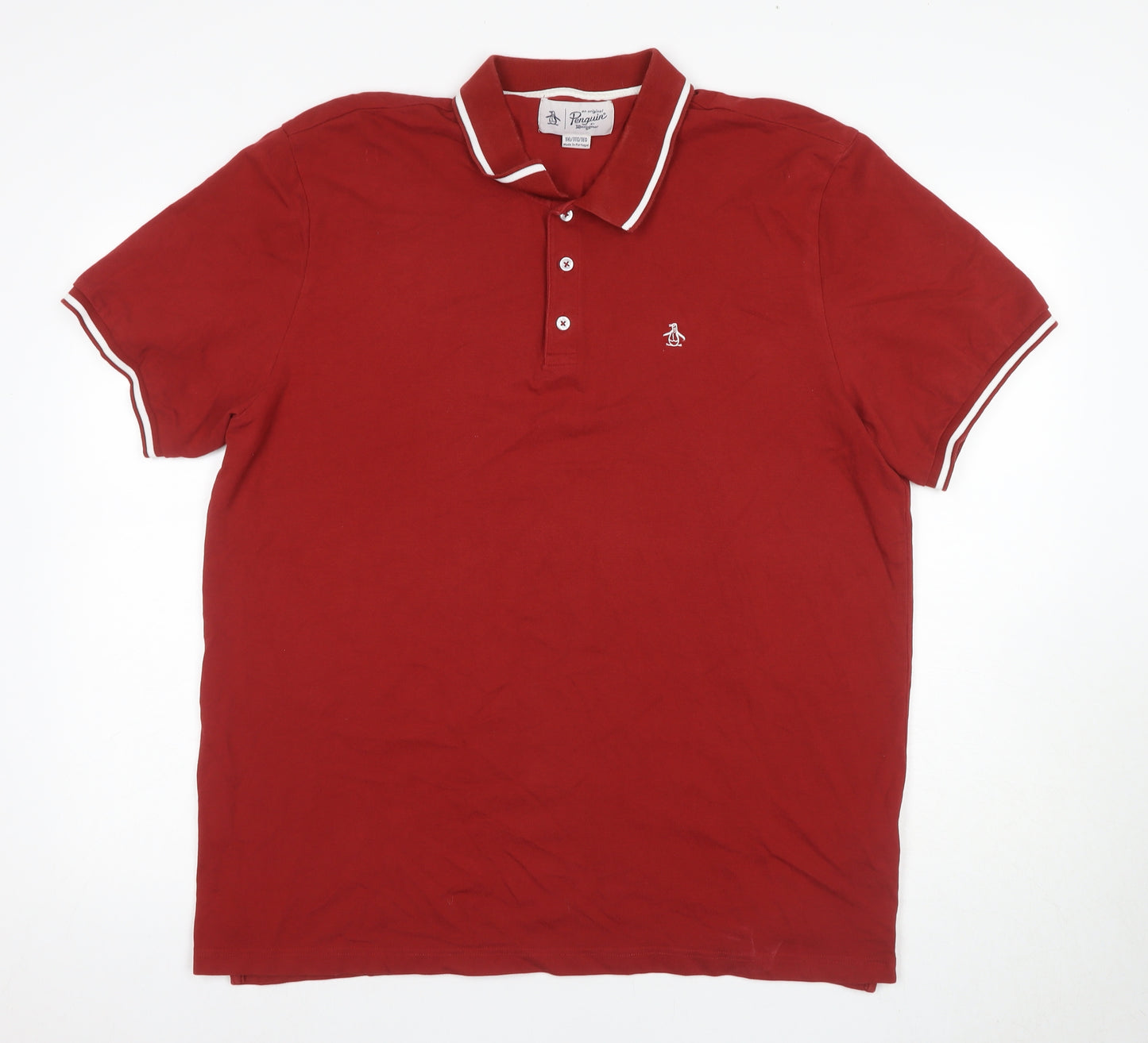 Original Penguin Men's Red 3XL Polo Shirt