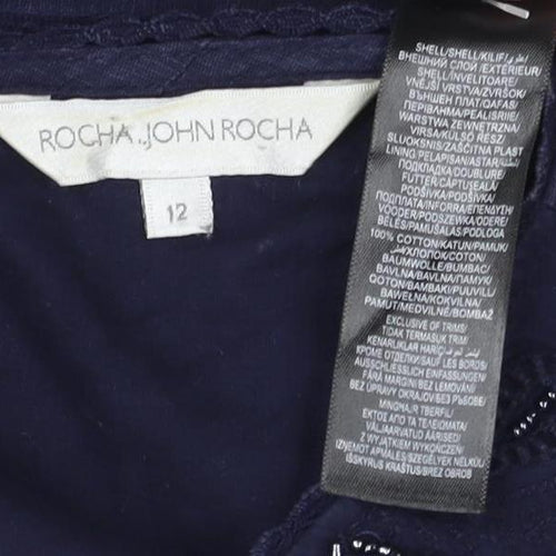 Rochas John Rocha Women’s Blue A-Line Dress