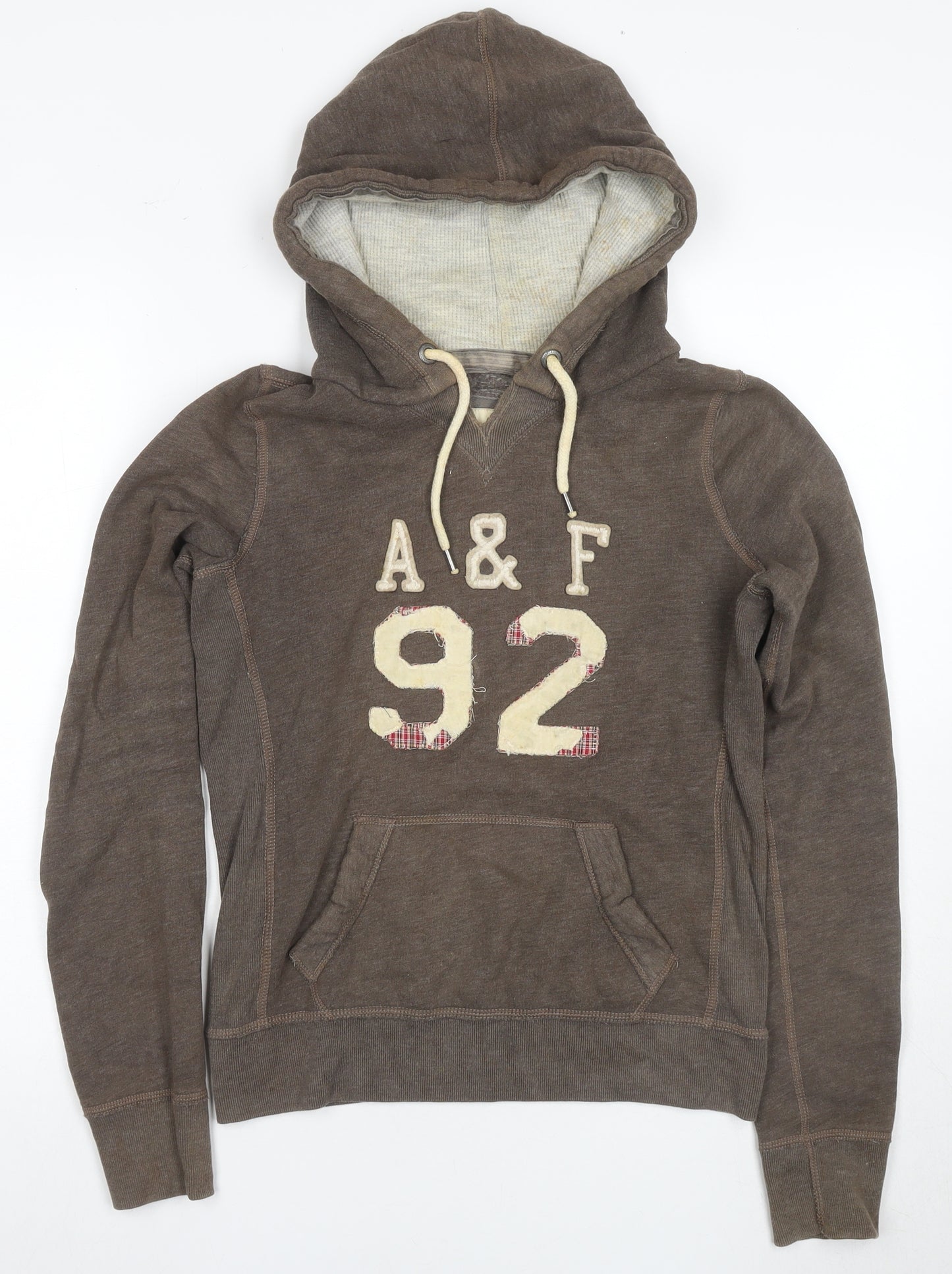 Abercrombie & Fitch Women's Brown Hoodie - Size S