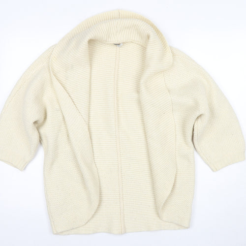 Gap Women's Ivory Cardigan Medium Relaxed