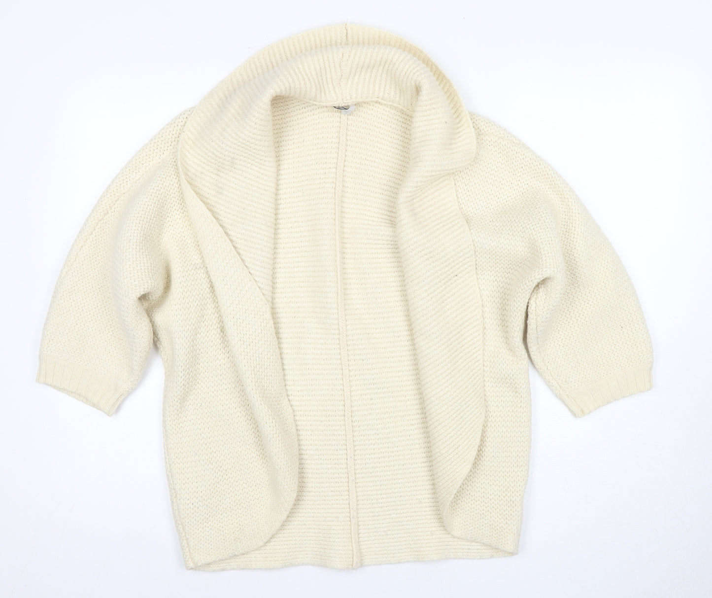 Gap Women's Ivory Cardigan Medium Relaxed